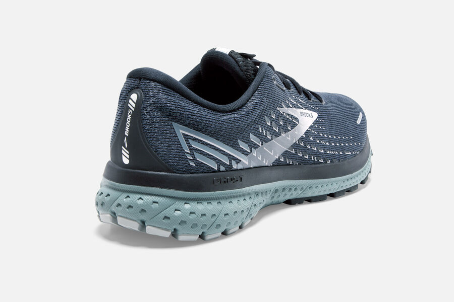 Brooks Running Shoes - Ghost 13 Road Mens - Navy/Grey - CVE-736290